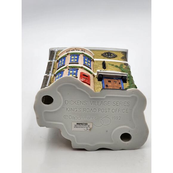 Dept 56 Kings Road Post Office Dickens Village Series Heritage Village VTG 1992 - Picture 8 of 16